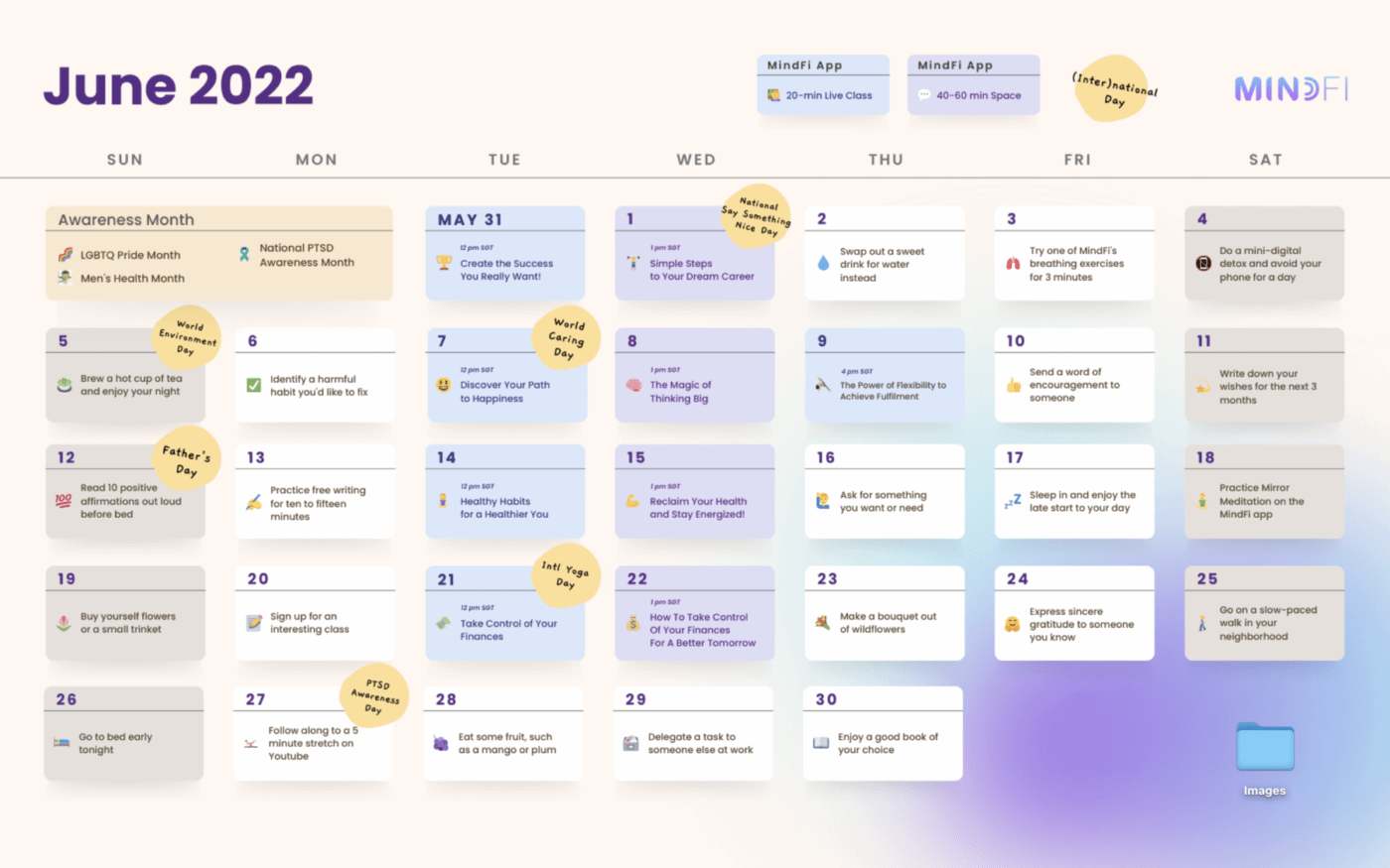 June 2022 Calendar Preview